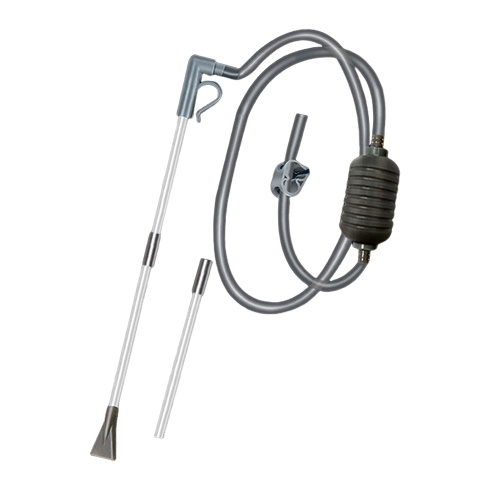 Gravel Vacuum Cleaner - ชุดอุปกรณ์ทำความสะอาดตู้ปลาขนาดใหญ่ พร้อมท่อดูดน้ำ/ทราย และเปลี่ยนน้ำ พร้อมท่อต่อขยาย