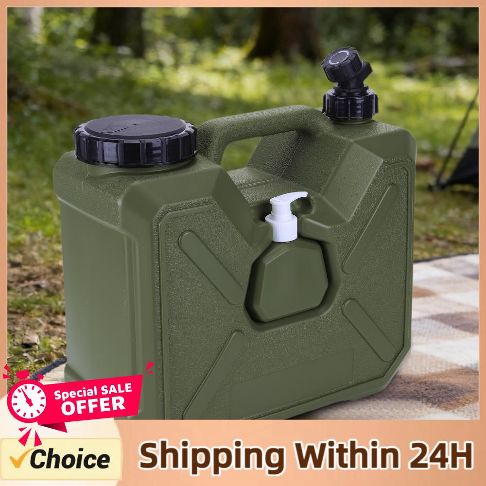 Gravel Vacuum Cleaner - 30/18/15/12L ภาชนะบรรจุน้ำสำหรับตั้งแคมป์พร้อมจุกขวดเจลทำความสะอาดมือเหยือกน้ำแบบพกพาถังบรรจุน้ำความจุขนาดใหญ่