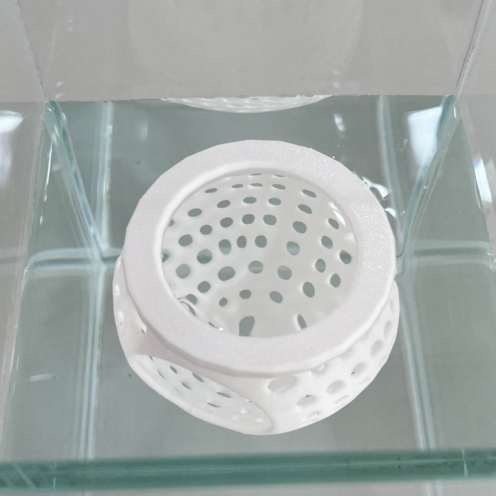 Aquarium Fish Hiding Places - ที่นอนปลาแบบลอยน้ำพิมพ์ 3 มิติ ที่หลบซ่อนแบบกลวงสำหรับตู้ปลา แท่นพักผ่อน บ้านเพาะพันธุ์