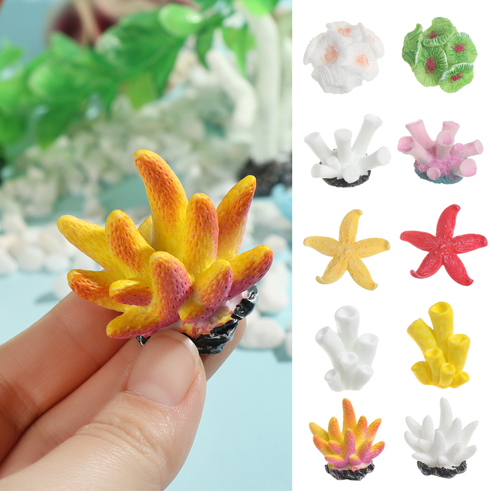 Aquarium Decoration Rock - ประดิษฐ์ปะการังปลาเครื่องประดับจำลองปลาดาวเรซิน Reef ROCK ภูมิทัศน์ทำ Aquarium Decor