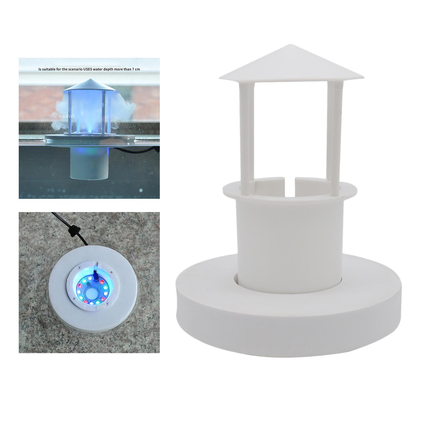 Aquarium Fish Small - เครื่องทำหมอกลอยน้ำแบบอัลตราโซนิก ไฟ LED ขนาดเล็ก สำหรับตู้ปลา สัตว์เลื้อยคลาน