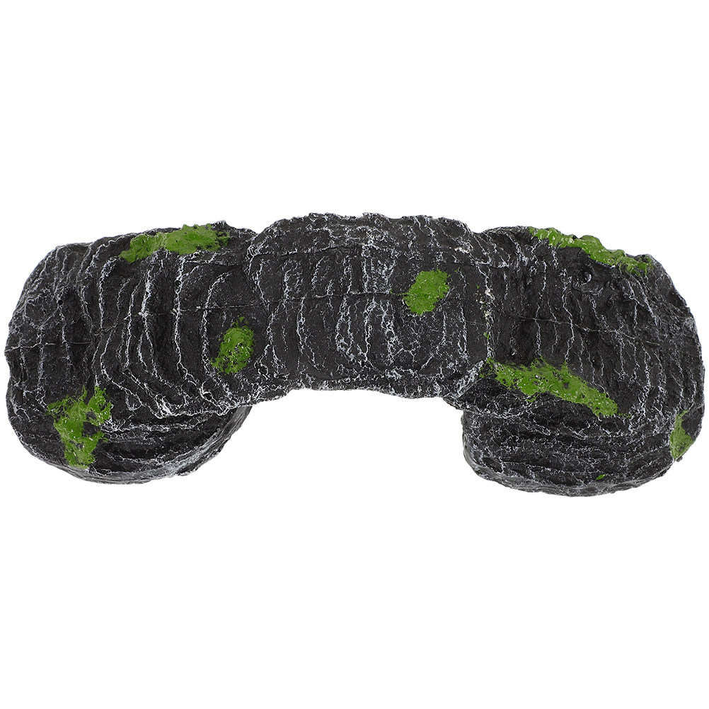 Aquarium Decoration Rock - แท่นอาบแดดสำหรับสัตว์เลื้อยคลาน หินจำลอง บันไดปีนป่าย ที่หลบซ่อน สะพานเรซิ่น ตกแต่งตู้ปลา