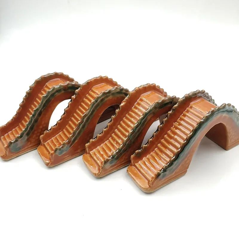 Aquarium Fish Bridge - เรซิ่นเซรามิคหยกสะพานตกแต่งถังปลา Rockery เครื่องประดับตกแต่งตู้ปลา