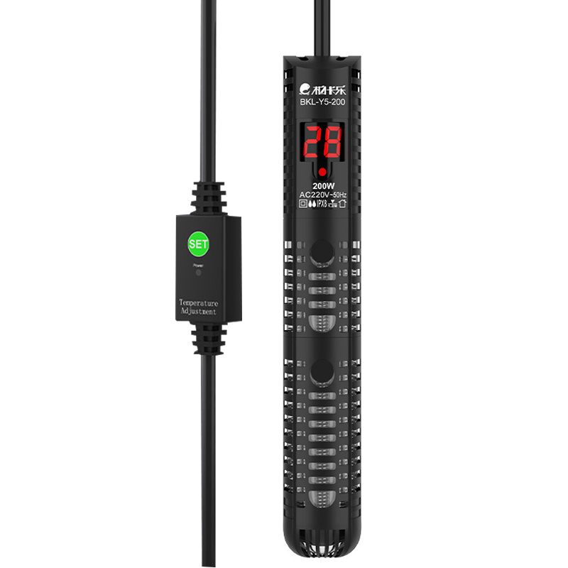 Aquarium Heater Submersible - เครื่องทำความร้อนตู้ปลา จอ LCD แสดงผลแบบดิจิตอล เทอร์โมสตัทแบบจุ่มใต้น้ำ แท่งทำความร้อนควบคุมอุณหภูมิคงที่