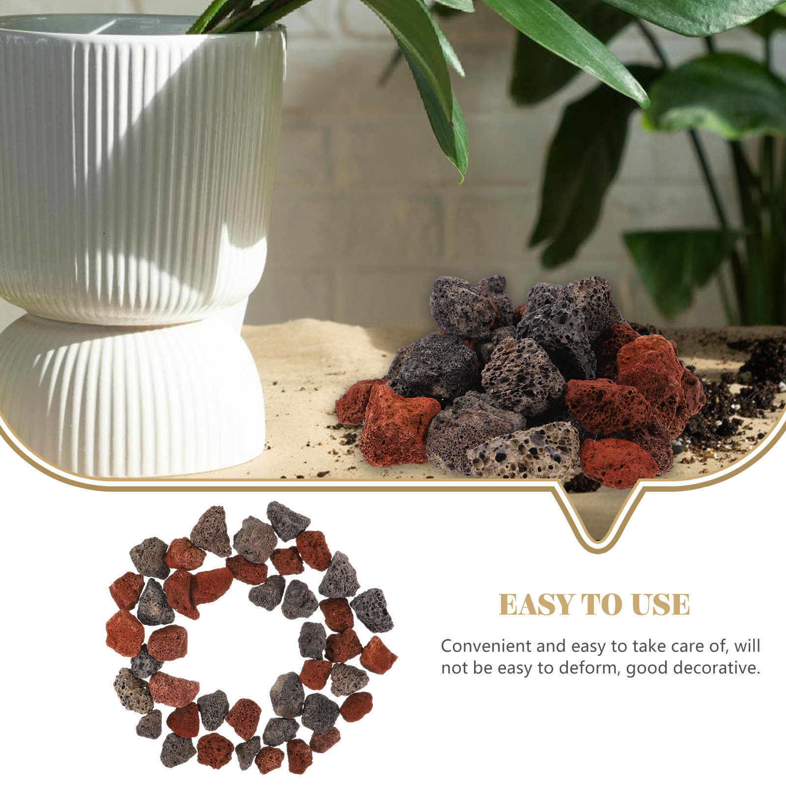 1 ชุดหินตกแต่งกรวดตู้ปลาอุปกรณ - Aquarium Decoration Rock บทวิจารณ์และราคา