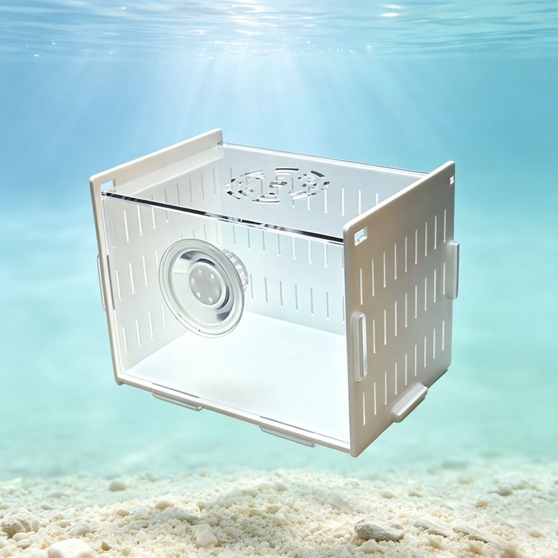 ตู้แยกปลาพร้อมฝาปิด อุปกรณ์เพา - Aquarium Fish Parrot บทวิจารณ์และราคา