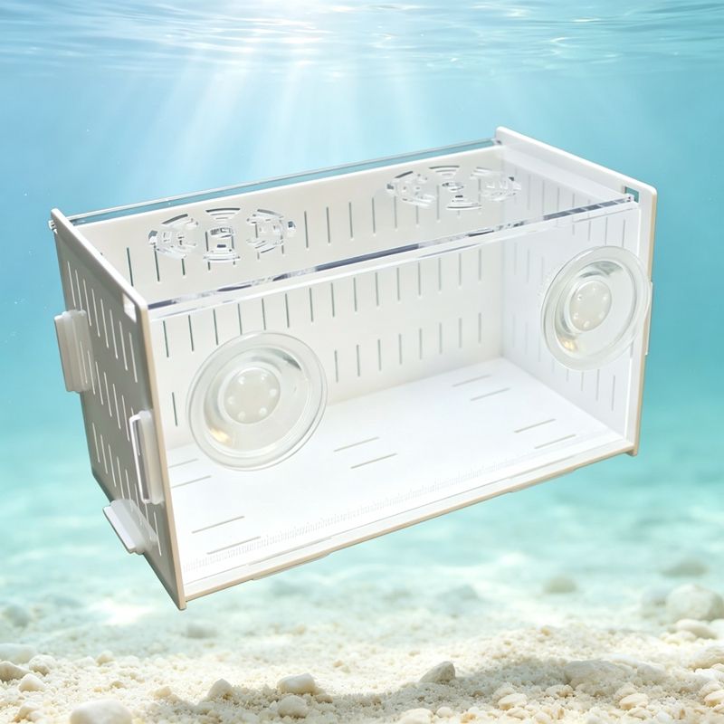 ตู้แยกปลาพร้อมฝาปิด อุปกรณ์เพา - Aquarium Fish Parrot บทวิจารณ์และราคา