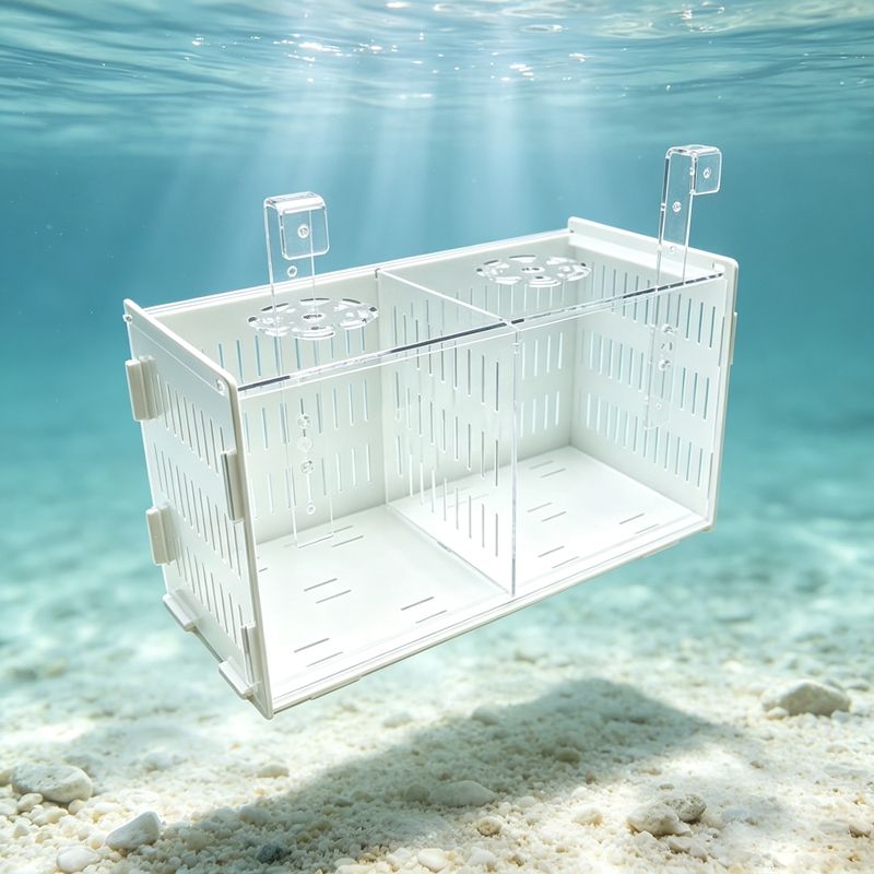 ตู้แยกปลาพร้อมฝาปิด อุปกรณ์เพา - Aquarium Fish Parrot บทวิจารณ์และราคา