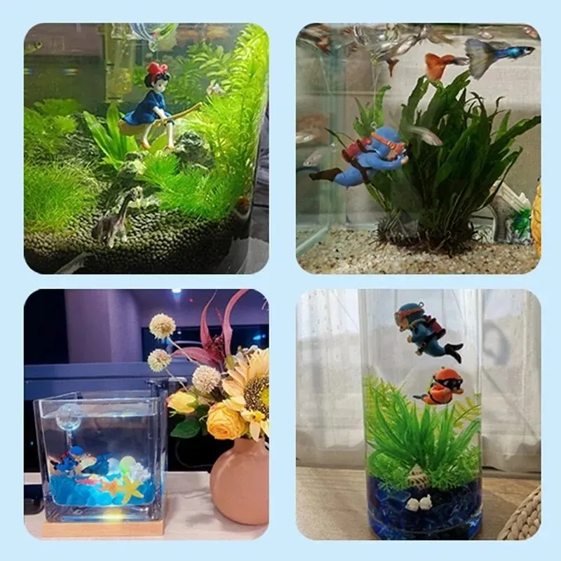 Fish Tank Diver เครื่องประดับต - Aquarium Fish Hiding Places บทวิจารณ์และราคา