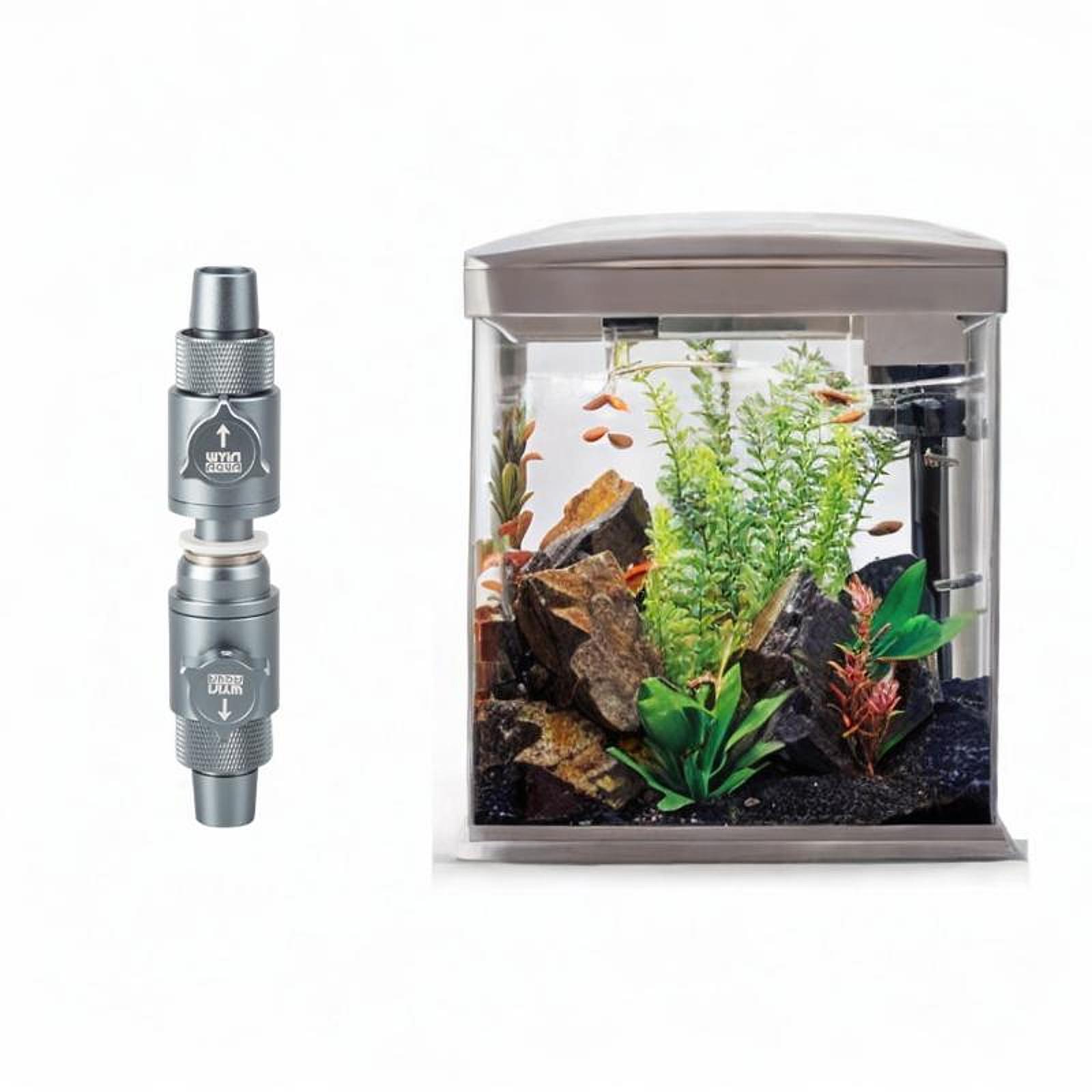 วาล์วควบคุมน้ำตู้ปลาแบบปลดเร็ว - Aquarium Fish Ball บทวิจารณ์และราคา