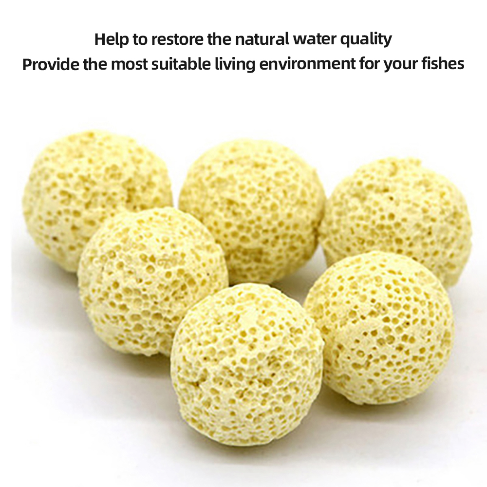 แผ่นกรองไบโอบอลสำหรับตู้ปลา20/ - Aquarium Fish Ball บทวิจารณ์และราคา
