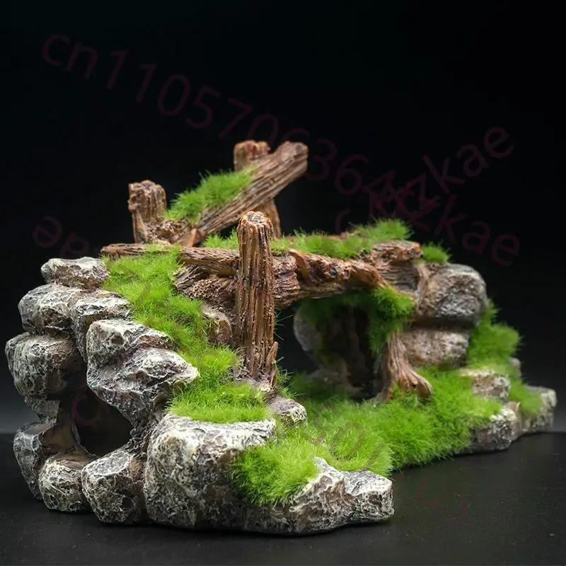 ของตกแต่งตู้ปลาแบบสร้างสรรค์ ท - Aquarium Fish Bridge บทวิจารณ์และราคา