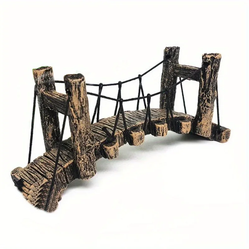 1 ชิ้น ของตกแต่งตู้ปลา บ้านพร้ - Aquarium Fish Bridge บทวิจารณ์และราคา