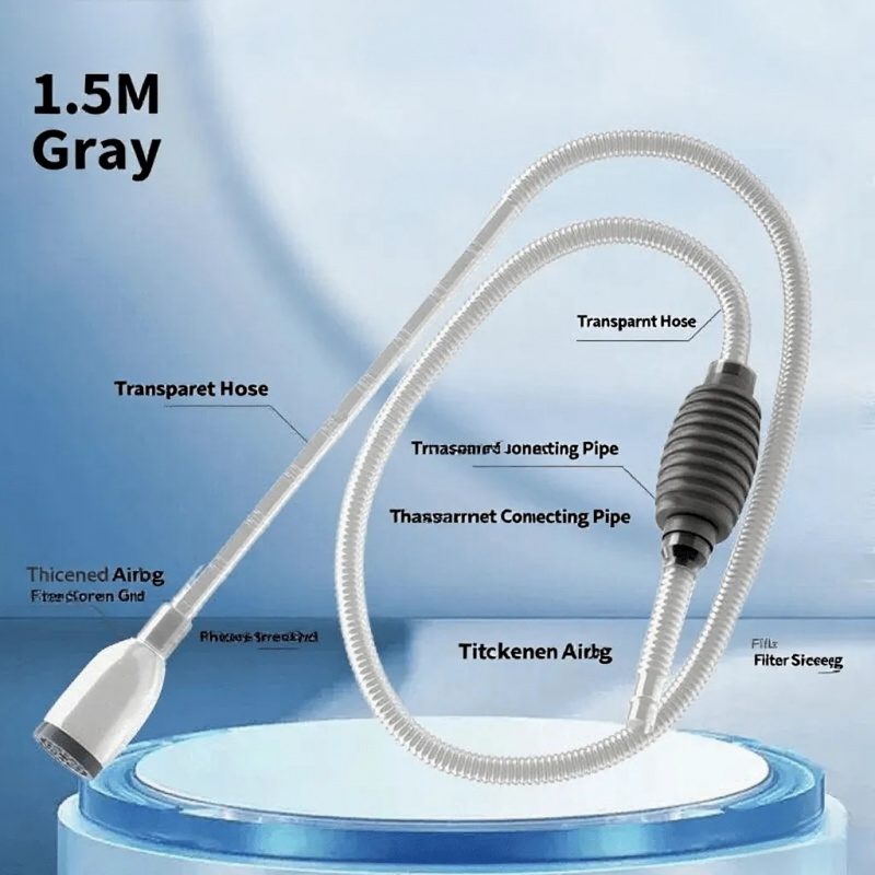 ชุดเครื่องมือดูดฝุ่นในตู้ปลาแบ - Gravel Vacuum Cleaner บทวิจารณ์และราคา