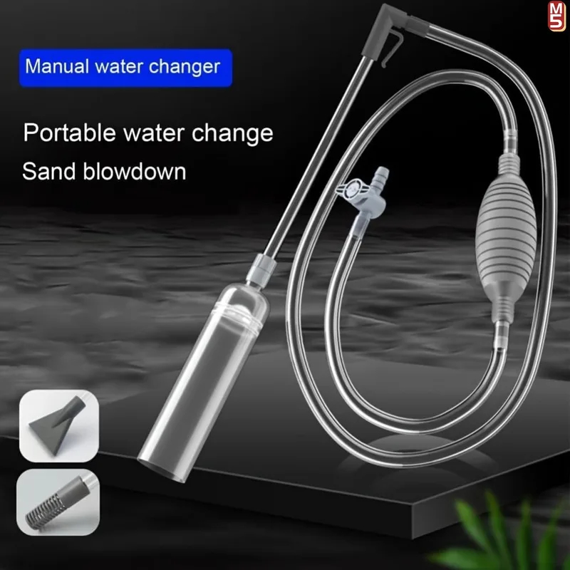 ชุดเครื่องมือดูดฝุ่นในตู้ปลาแบ - Gravel Vacuum Cleaner บทวิจารณ์และราคา
