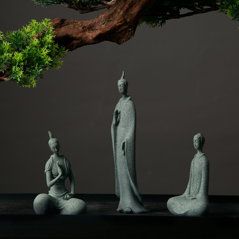 Mini พระสงฆ์Figurines Gardenพร - Aquarium Fish Small บทวิจารณ์และราคา