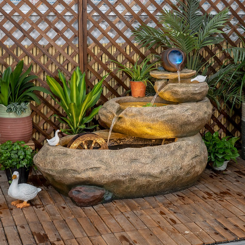 น้ำพุตกแต่งสวน ระเบียง บ่อปลา  - Aquarium Fish In Pond บทวิจารณ์และราคา