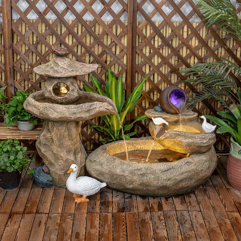 น้ำพุตกแต่งสวน ระเบียง บ่อปลา  - Aquarium Fish In Pond บทวิจารณ์และราคา