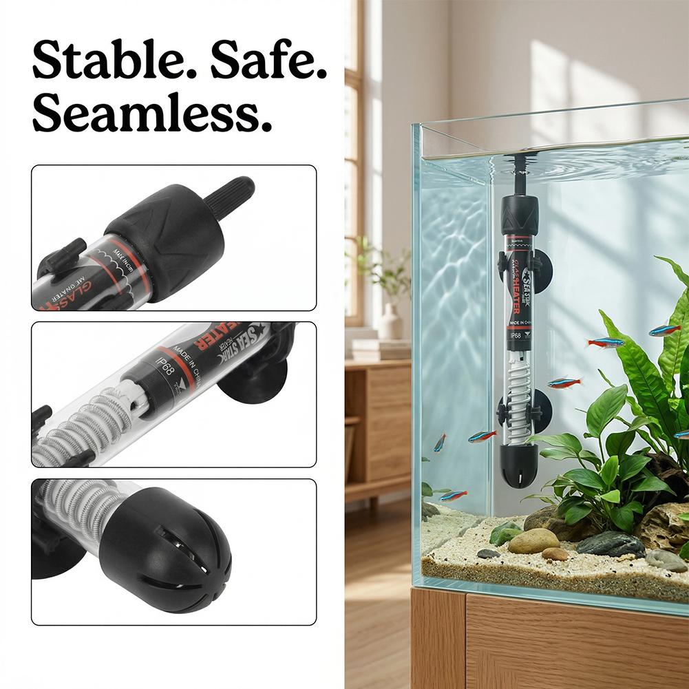 แท่งทำความร้อนปรับอุณหภูมิได้ส - Aquarium Heater Submersible บทวิจารณ์และราคา