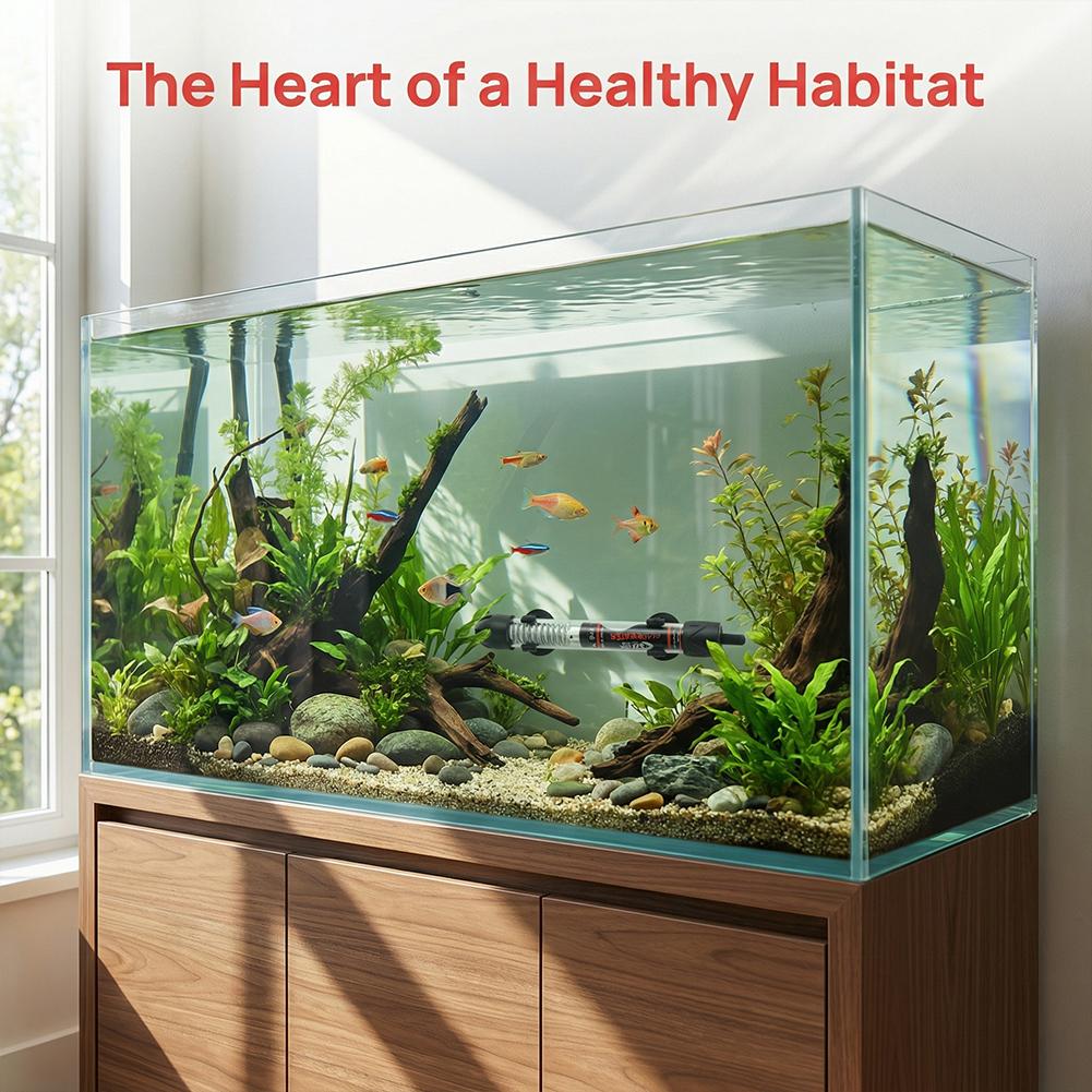 แท่งทำความร้อนปรับอุณหภูมิได้ส - Aquarium Heater Submersible บทวิจารณ์และราคา