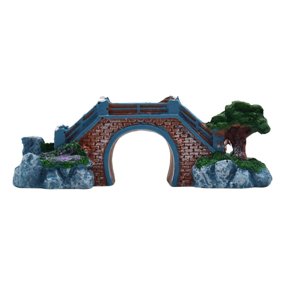 สะพานเรซิ่นตกแต่งตู้ปลา ของตกแ - Aquarium Fish Bridge บทวิจารณ์และราคา