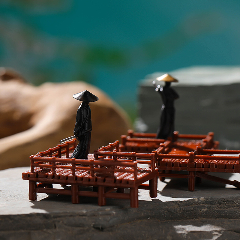 รูปปั้นสะพานจีน ตกแต่งตู้ปลา ไ - Aquarium Fish Bridge บทวิจารณ์และราคา