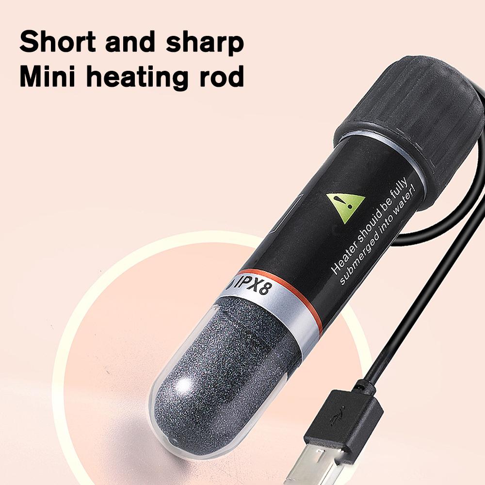 แท่งทำความร้อนตู้ปลาขนาดเล็กแบ - Aquarium Heater Submersible บทวิจารณ์และราคา