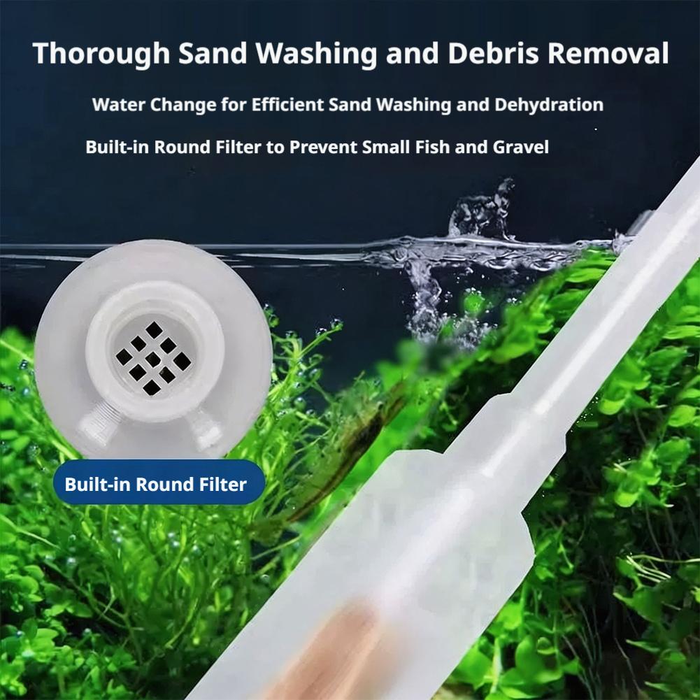 ชุดอุปกรณ์เปลี่ยนน้ำตู้ปลาแบบใ - Gravel Vacuum Cleaner บทวิจารณ์และราคา