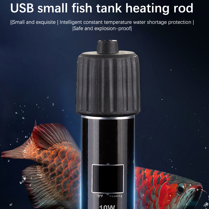 แท่งทำความร้อนตู้ปลาขนาดเล็ก1ช - Aquarium Heater Submersible บทวิจารณ์และราคา