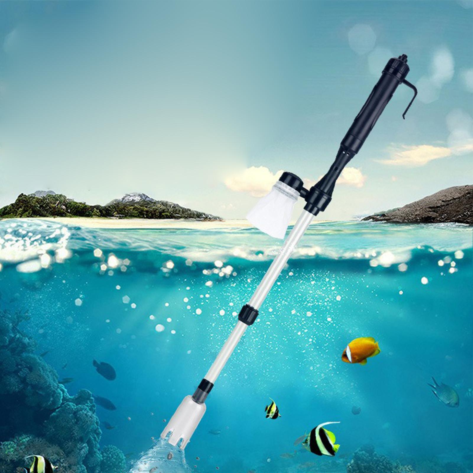 เครื่องดูดฝุ่นกรวดตู้ปลาแบบปรั - Gravel Vacuum Cleaner บทวิจารณ์และราคา