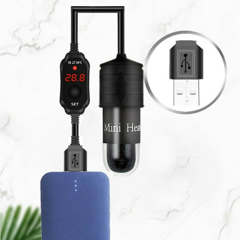 Mini Aquarium Fish Tank เครื่อ - Aquarium Heater Submersible บทวิจารณ์และราคา