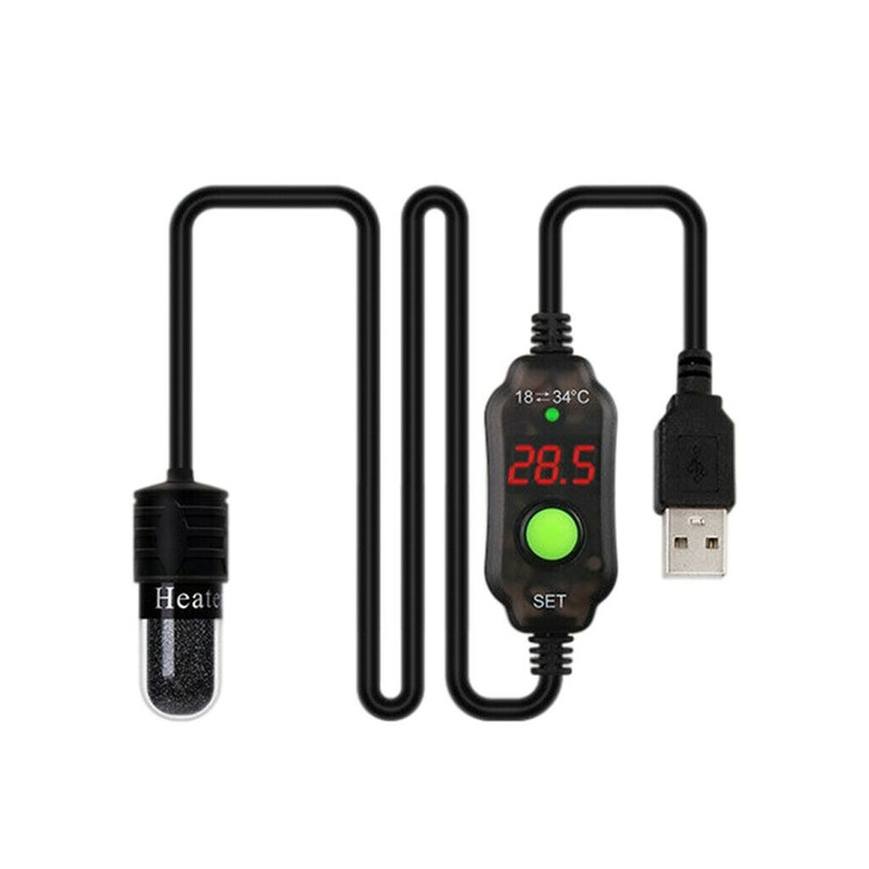 Mini Aquarium Fish Tank เครื่อ - Aquarium Heater Submersible บทวิจารณ์และราคา