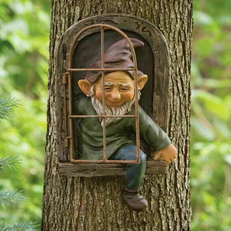 Naughty Garden รูปปั้น Elf Go  - Aquarium Decoration Rock บทวิจารณ์และราคา