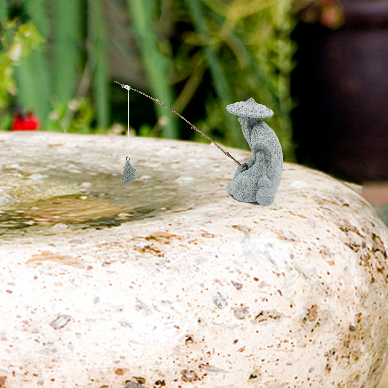 รูปปั้นชาวประมงเรซินขนาดเล็ก ข - Aquarium Fish Small บทวิจารณ์และราคา