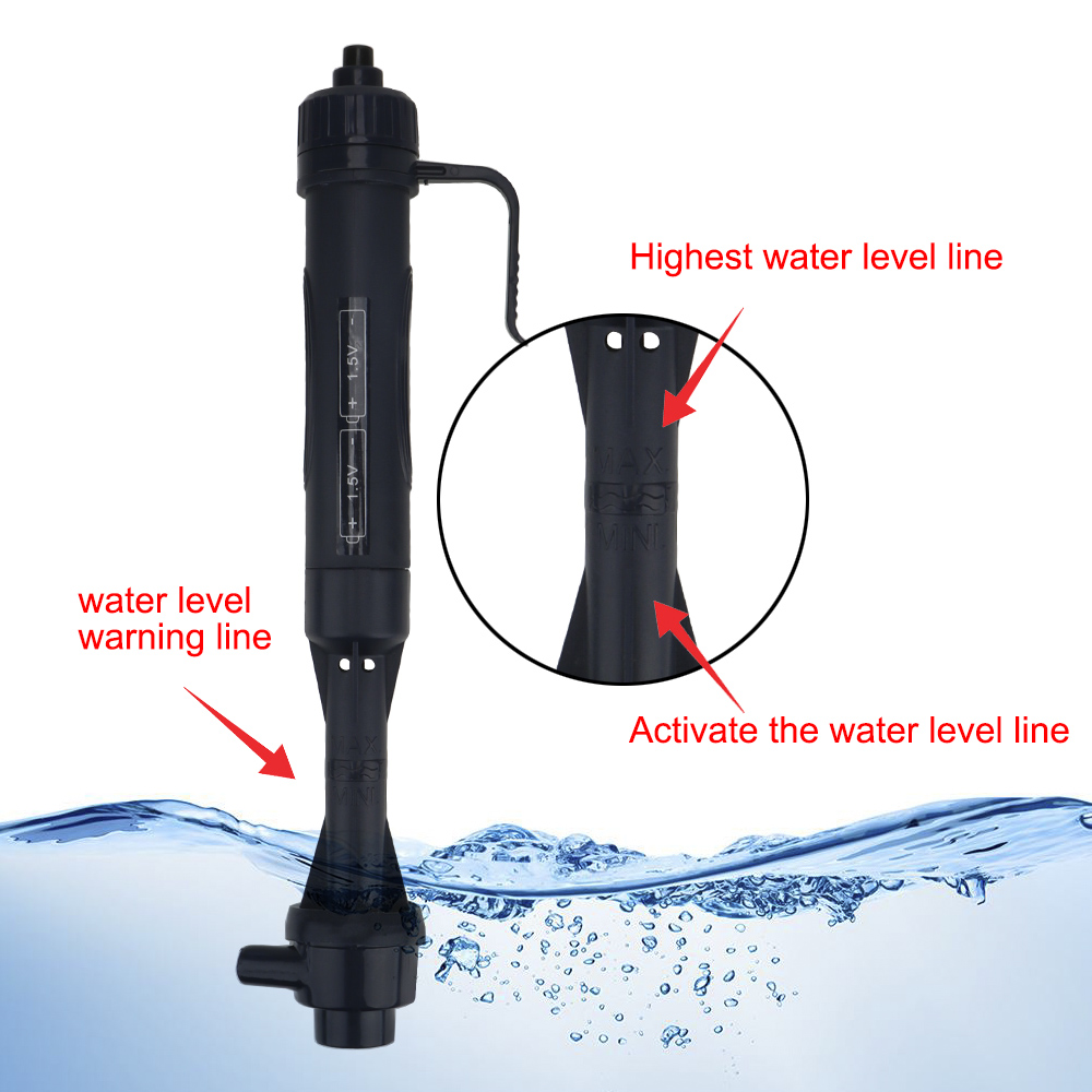 ปั๊มเปลี่ยนน้ำไฟฟ้า เครื่องทำค - Gravel Vacuum Cleaner บทวิจารณ์และราคา
