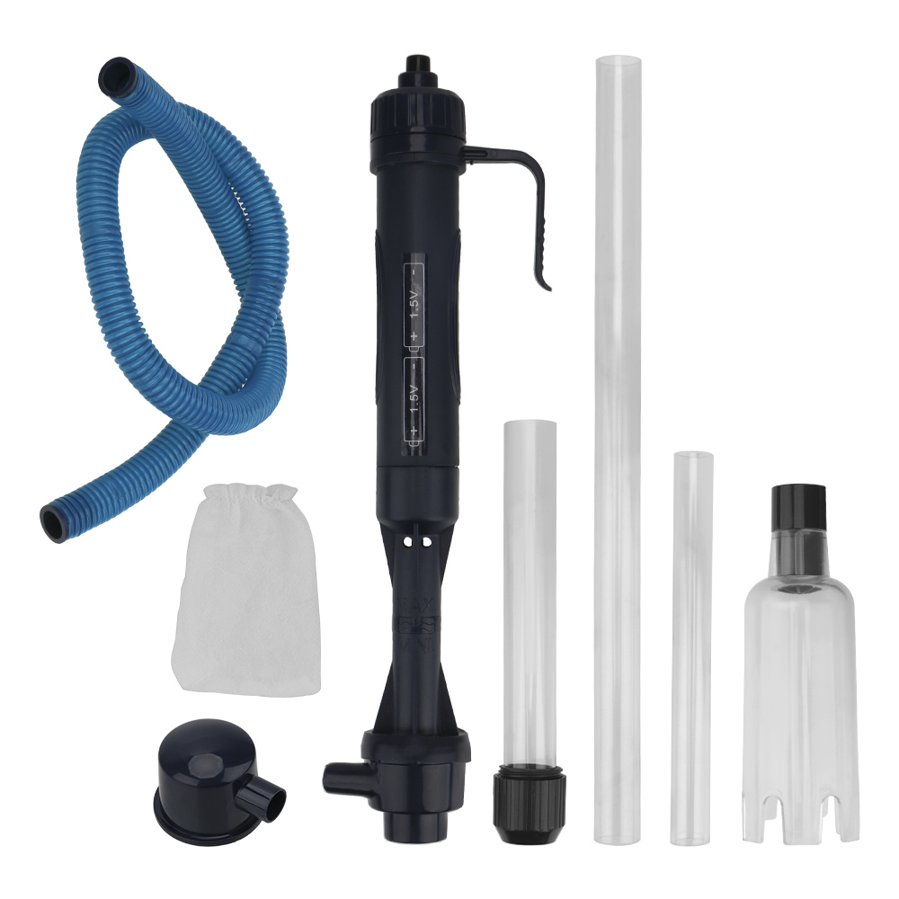 ปั๊มเปลี่ยนน้ำไฟฟ้า เครื่องทำค - Gravel Vacuum Cleaner บทวิจารณ์และราคา