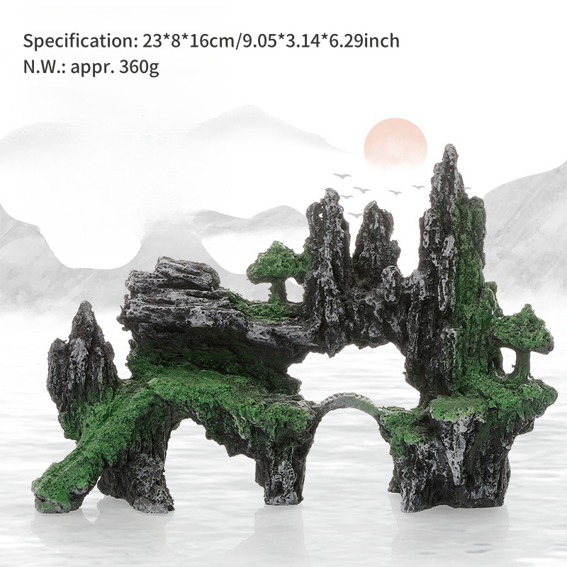 พิพิธภัณฑ์สัตว์น้ําตกแต่งหินปล - Aquarium Fish Bridge บทวิจารณ์และราคา