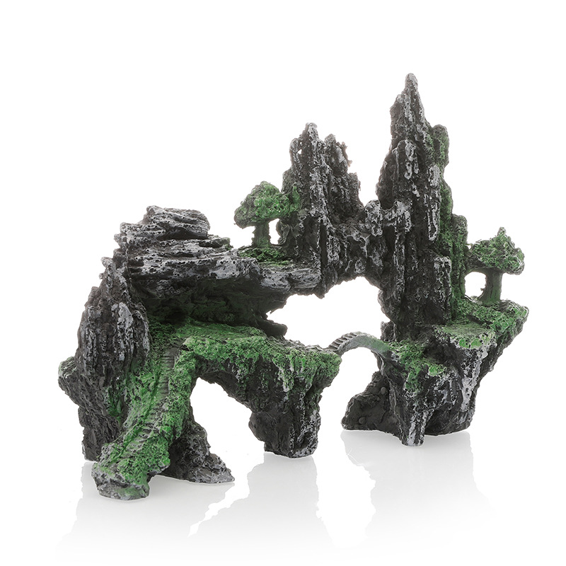 พิพิธภัณฑ์สัตว์น้ําตกแต่งหินปล - Aquarium Fish Bridge บทวิจารณ์และราคา