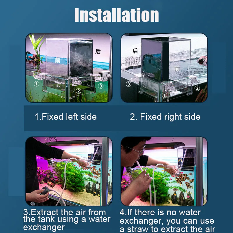 ตู้ปลาขนาดเล็กสำหรับตกแต่งตู้ป - Aquarium Fish Pot บทวิจารณ์และราคา