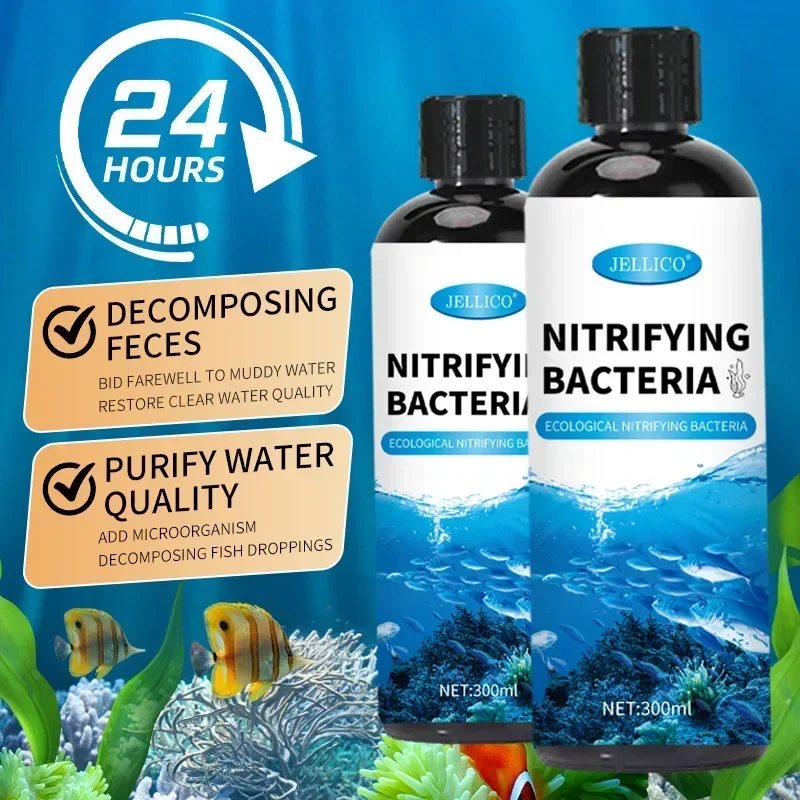 Nitrifying Bacteria Liquid Fis - Aquarium Fish Medicine บทวิจารณ์และราคา