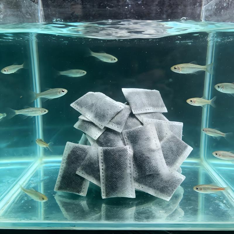 10/20/40 ชิ้นถุงคาร์บอนกัมมันต - Aquarium Fish Medicine บทวิจารณ์และราคา