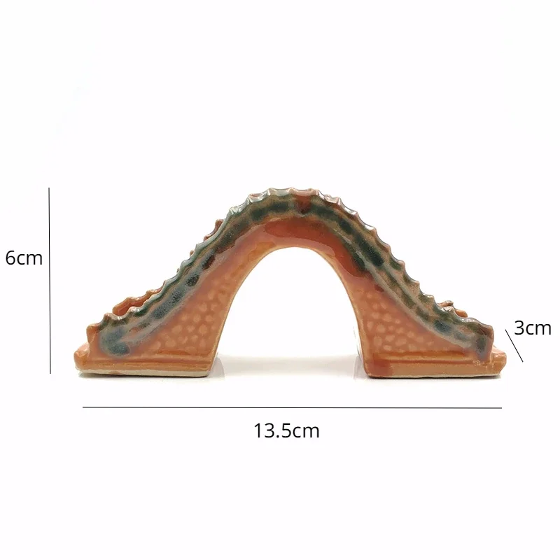 เรซิ่นเซรามิคหยกสะพานตกแต่งถัง - Aquarium Fish Bridge บทวิจารณ์และราคา