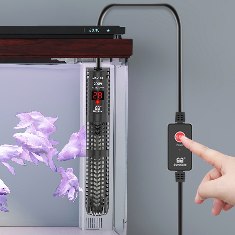 แท่งทำความร้อนตู้ปลาซีรีส์ GR  - Aquarium Fish Parrot บทวิจารณ์และราคา