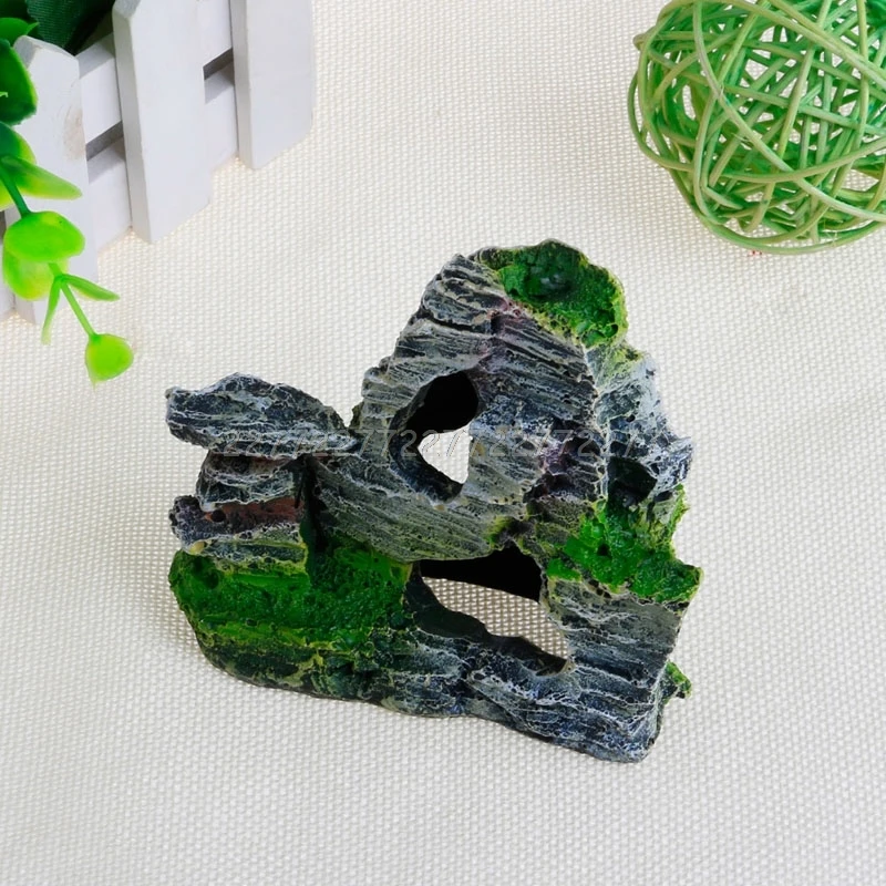 Mountain View Rockery Aquarium - Aquarium Fish Bridge บทวิจารณ์และราคา