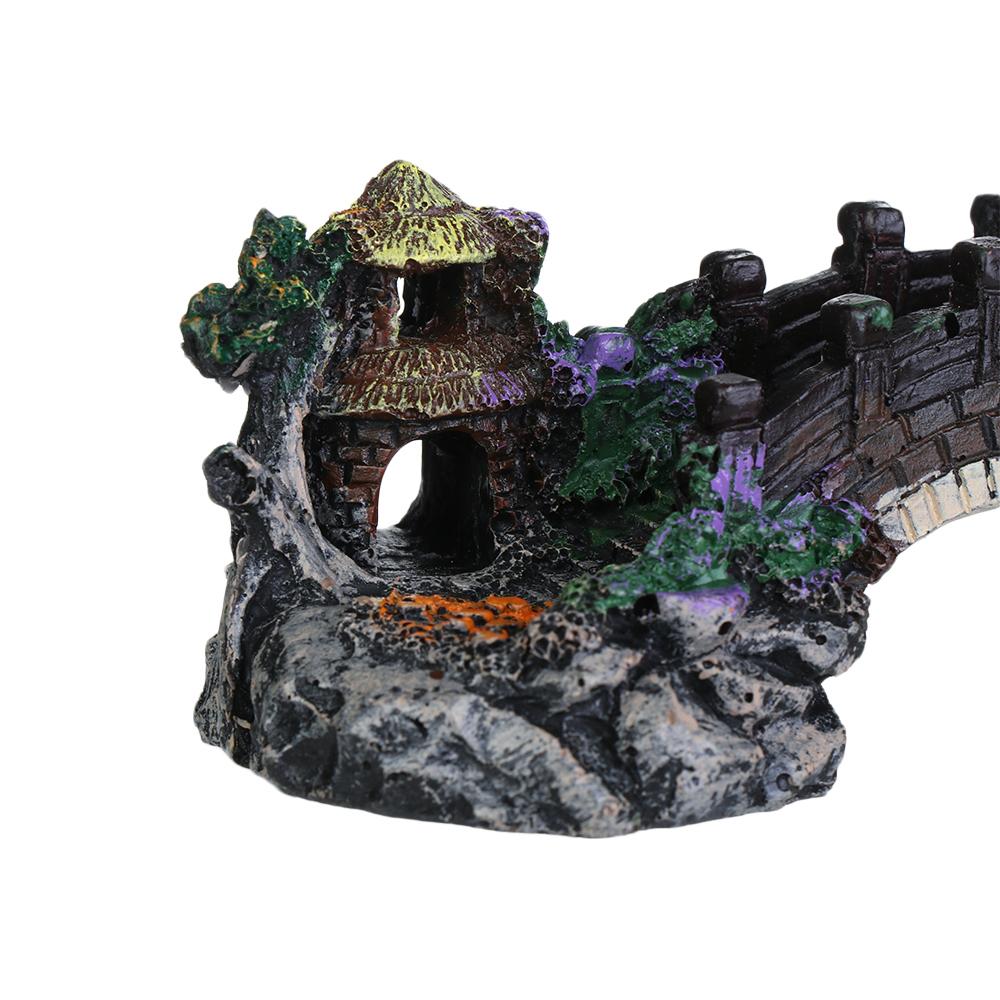 อุปกรณ์ตู้ปลา Arbor ต้นไม้ปลอม - Aquarium Fish Bridge บทวิจารณ์และราคา