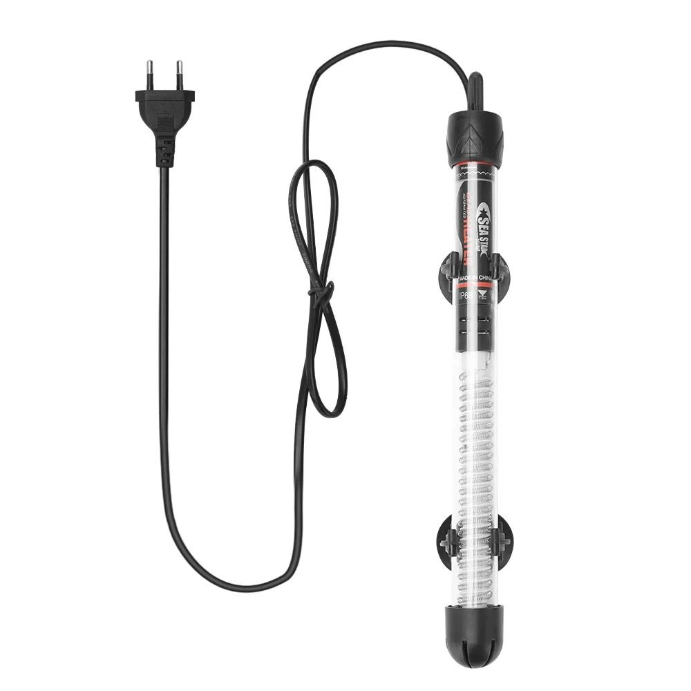 แท่งทำความร้อนแบบปรับอุณหภูมิไ - Aquarium Heater Submersible บทวิจารณ์และราคา