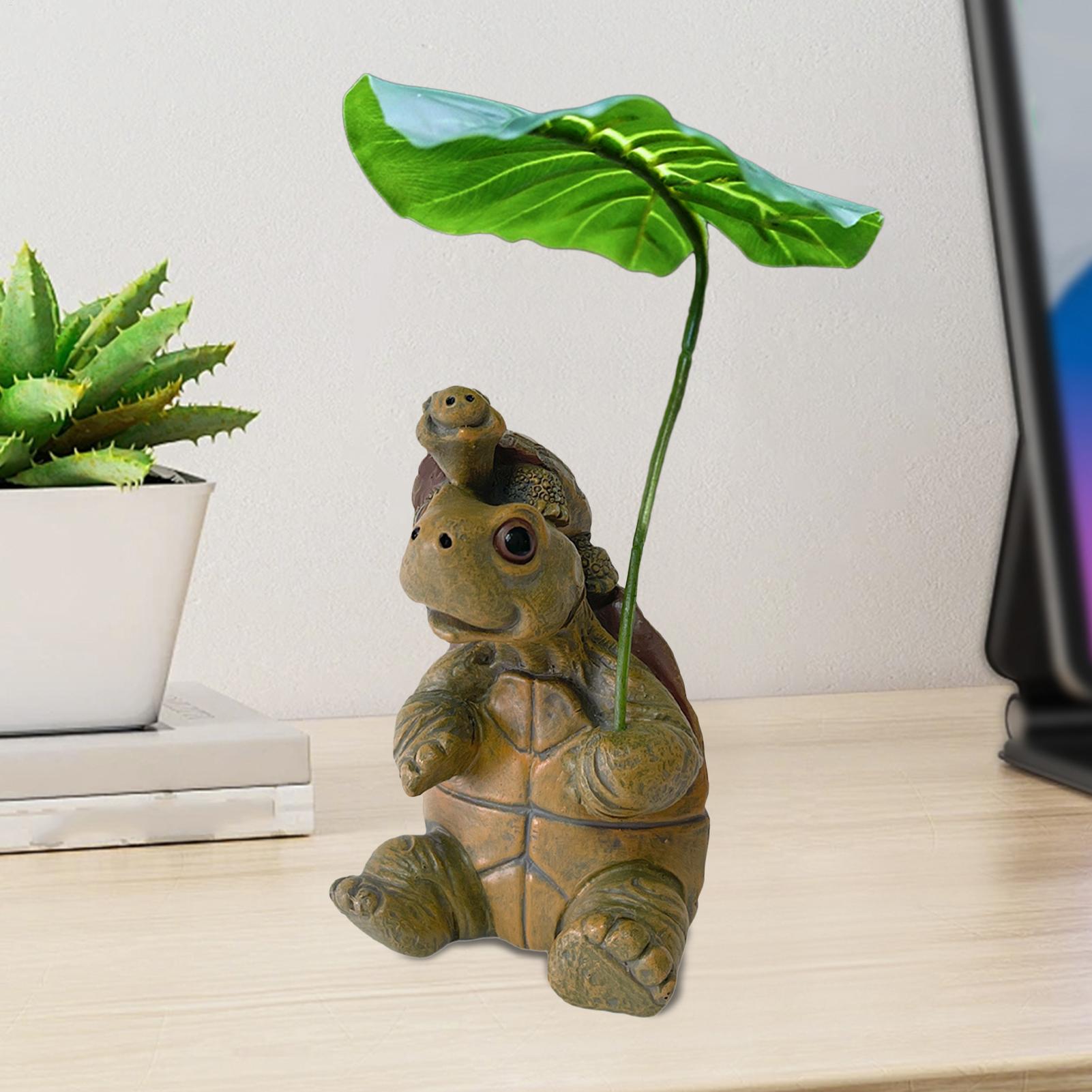 ตุ๊กตาเต่าตกแต่งตู้ปลา รูปปั้น - Aquarium Fish Pot บทวิจารณ์และราคา