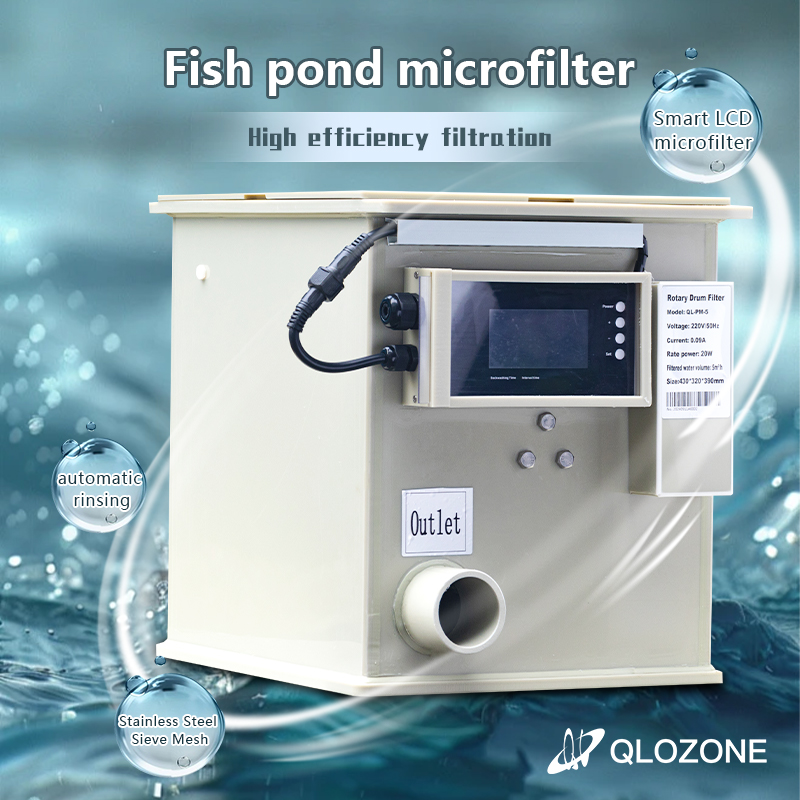 เครื่องกรองแบบดรัมหมุนขนาดเล็ก - Aquarium Fish In Pond บทวิจารณ์และราคา