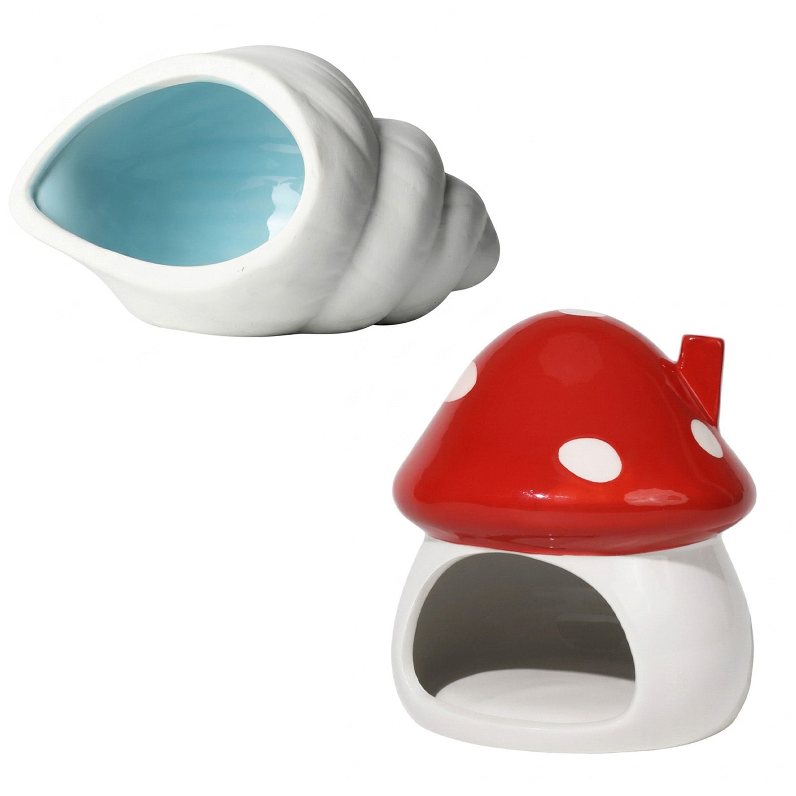 ถ้ำเซรามิกขนาดเล็กสำหรับปลา ตก - Aquarium Fish Parrot บทวิจารณ์และราคา
