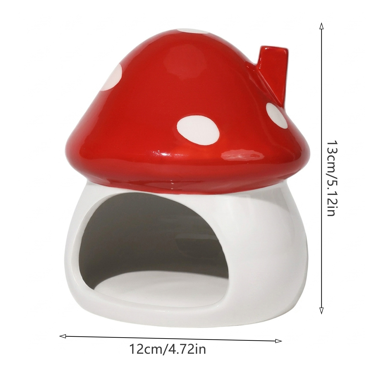 ถ้ำเซรามิกขนาดเล็กสำหรับปลา ตก - Aquarium Fish Parrot บทวิจารณ์และราคา